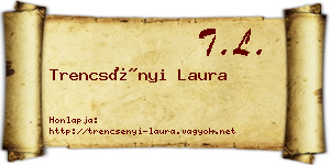 Trencsényi Laura névjegykártya